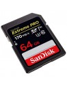 TARJETA DE MEMORIA SD SDHC EXTREMEPRO 64GB 170 MB/S V30 UHS-I U3 SANDISK - 619659169299
