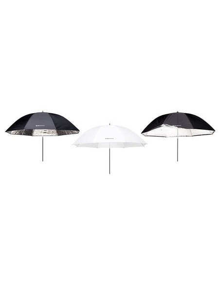 Paraguas reflector de Luz 90cm de diámetro blanco
